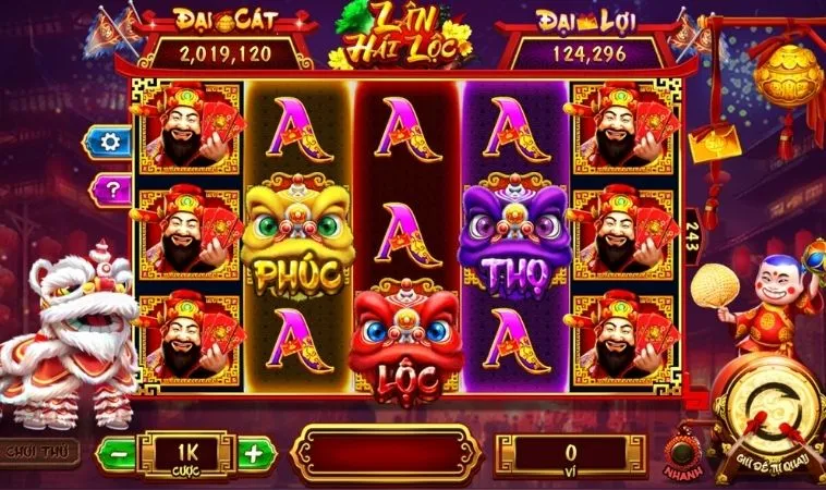 Bí Quyết Chơi Nổ Hũ Lân Hái Lộc Tại JJ88 Để Thắng Jackpot 2 Các biểu tượng trong game Nổ Hũ Lân Hái Lộc tại JJ88