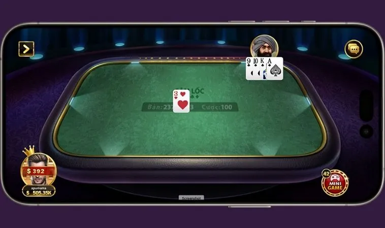 Cách Chơi Sâm Lốc Nhà Cái JJ88 Dễ Thắng Cho Người Mới 2 Giao diện chơi Sâm Lốc Nhà Cái JJ88